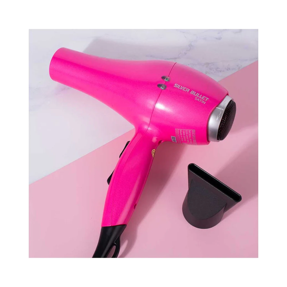 Silver Bullet Satin Hair Dryer - Pink