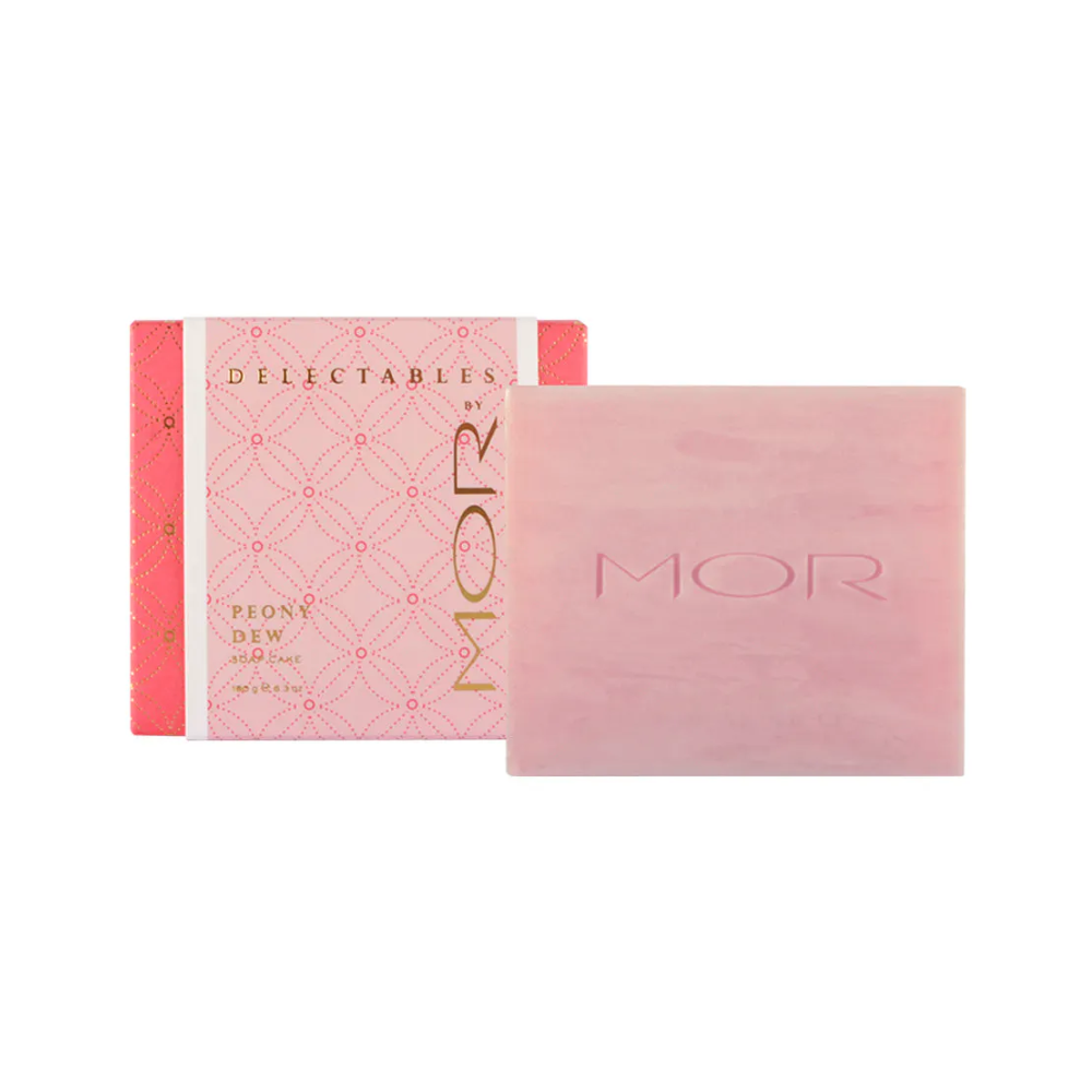 MOR Delectables Soap Cake 180g - Peony Dew