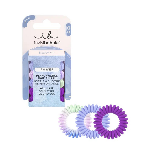 Invisibobble Power Performance Hair Spiral 6 Pack - Gym Jelly
