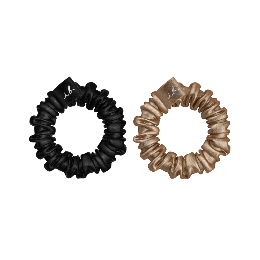 Invisibobble Sprunchie Slim Spiral Scrunchie  2Pk - True Golden