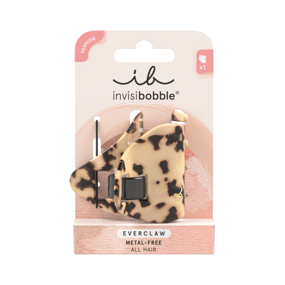 Invisibobble Everclaw Stylish Metal Free Claw Clip - Leo Love