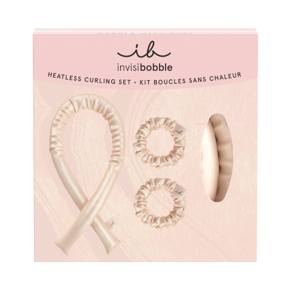 Invisibobble Handle with Curl Premium Silky Heatless Curling Set