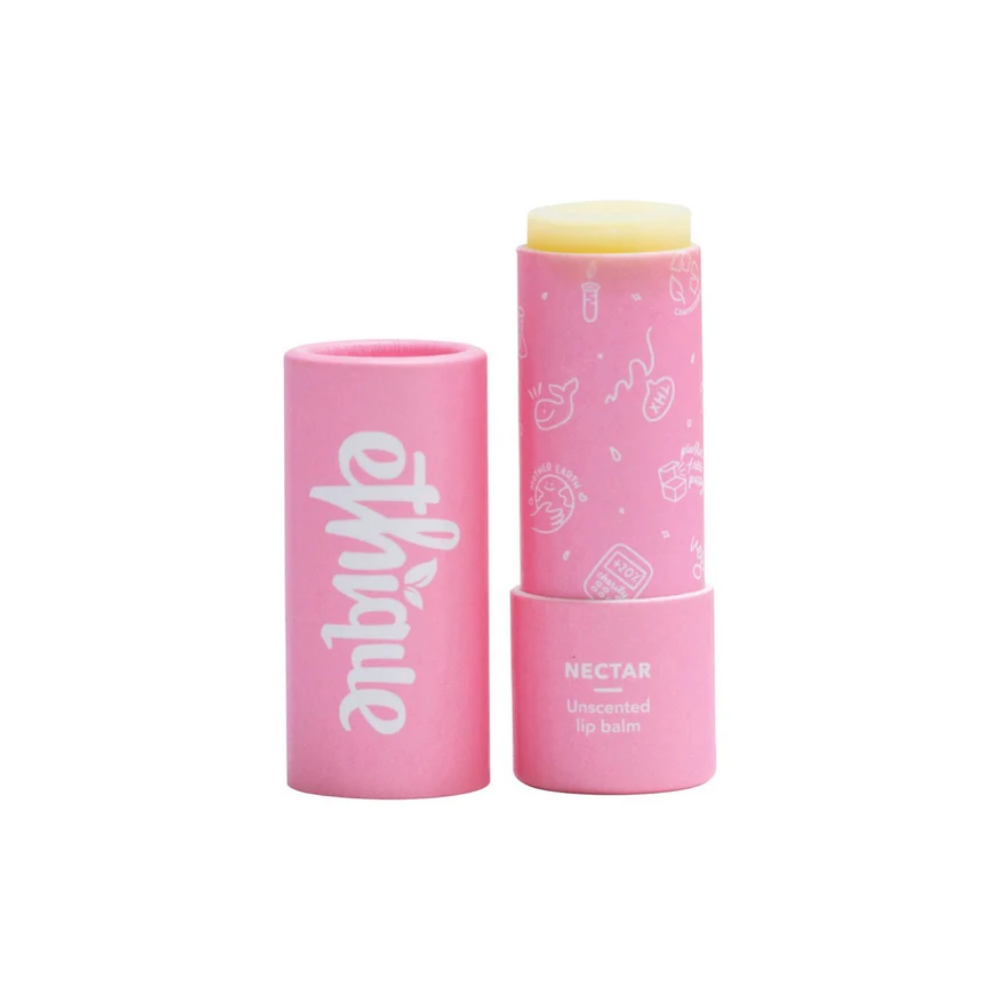 6 x Ethique Nectar Unscented Lip Balm 9g
