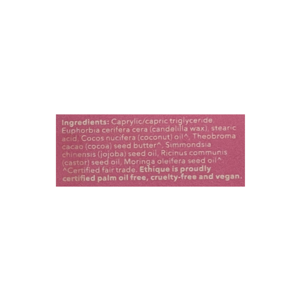 6 x Ethique Nectar Unscented Lip Balm 9g