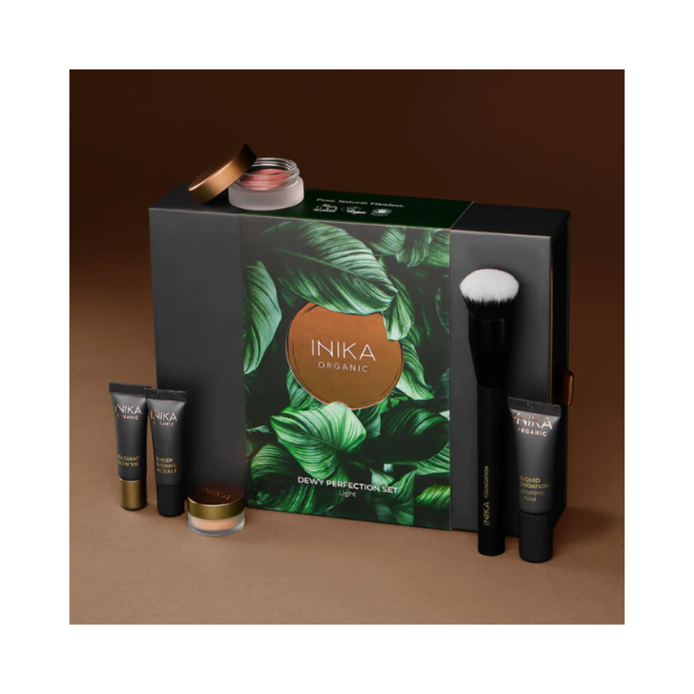 INIKA Organic Dewy Perfection Set - Light