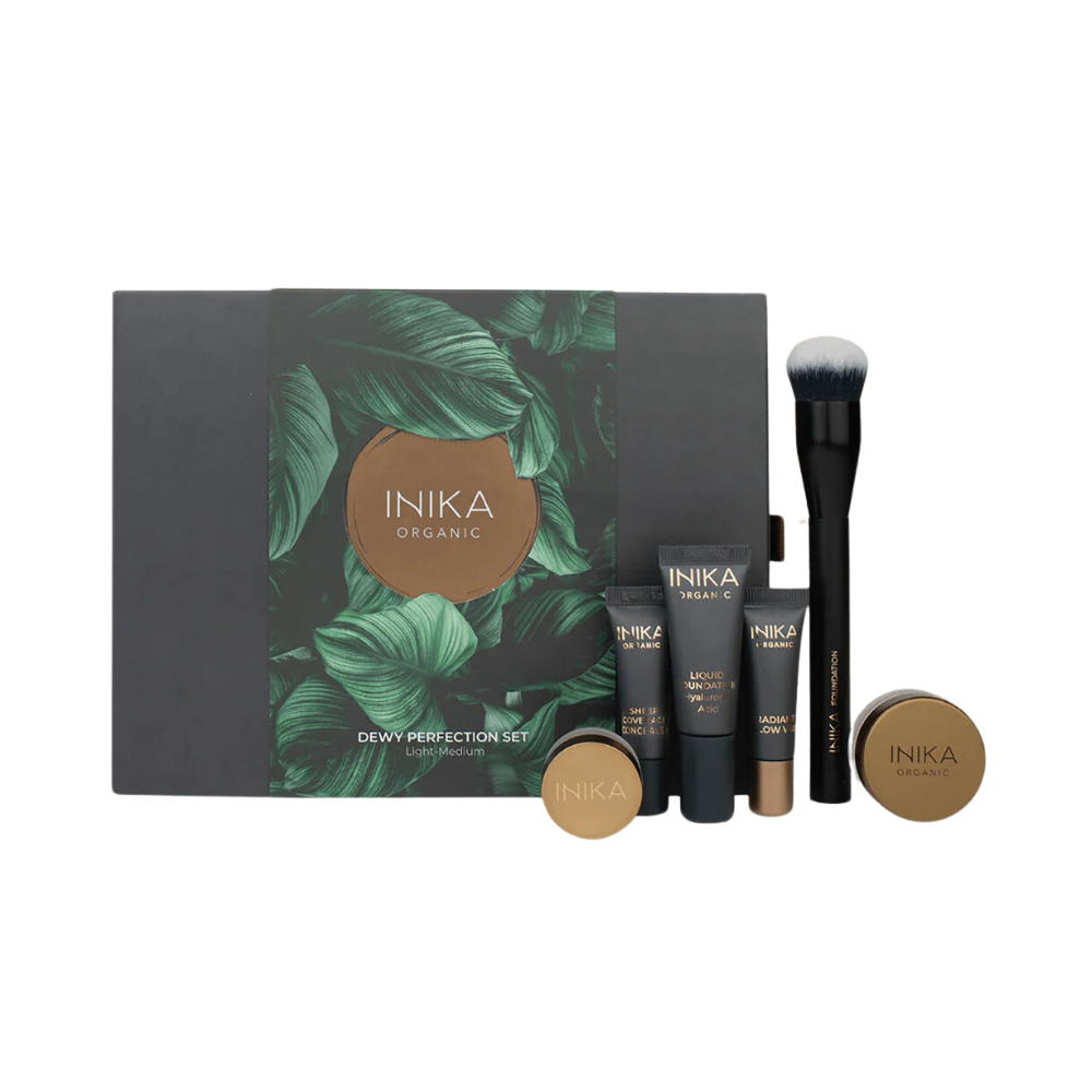 INIKA Organic Dewy Perfection Set - Light/Medium