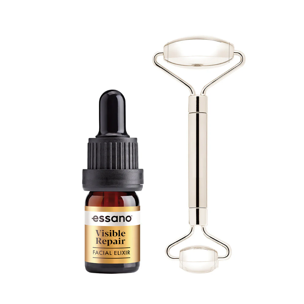 Essano Visible Repair Contouring Facial Roller & Elixir 3mL