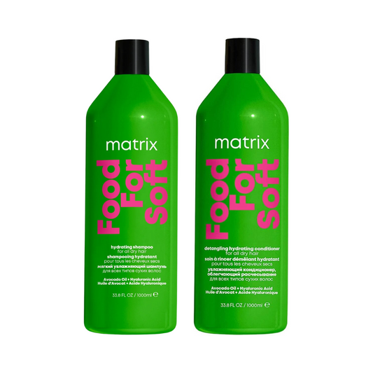 Matrix Total Results Food for Soft Shampoo & Conditioner 1000mL/1 Litre Duo