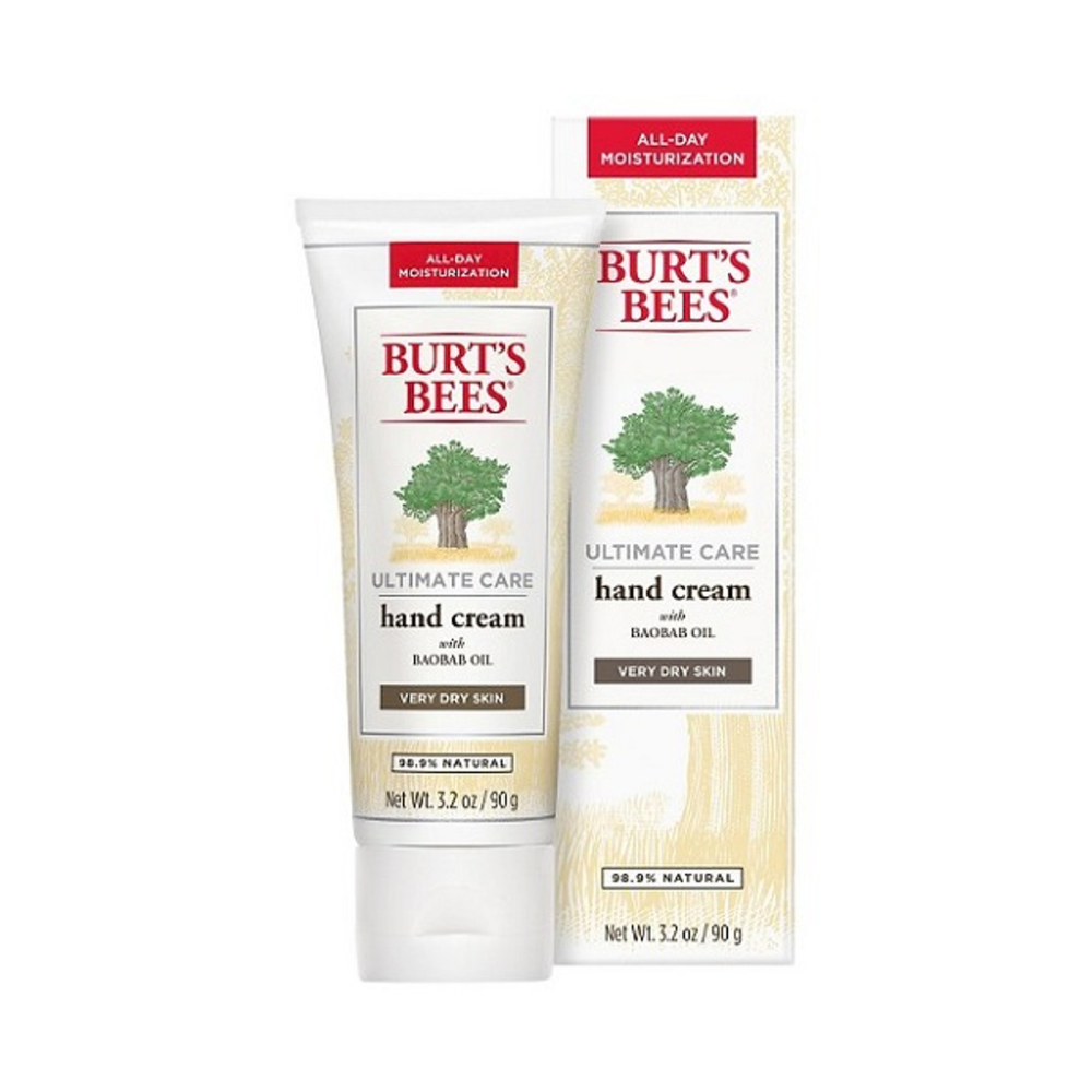 3 x Burt's Bees Ultimate Care Hand Cream 90g