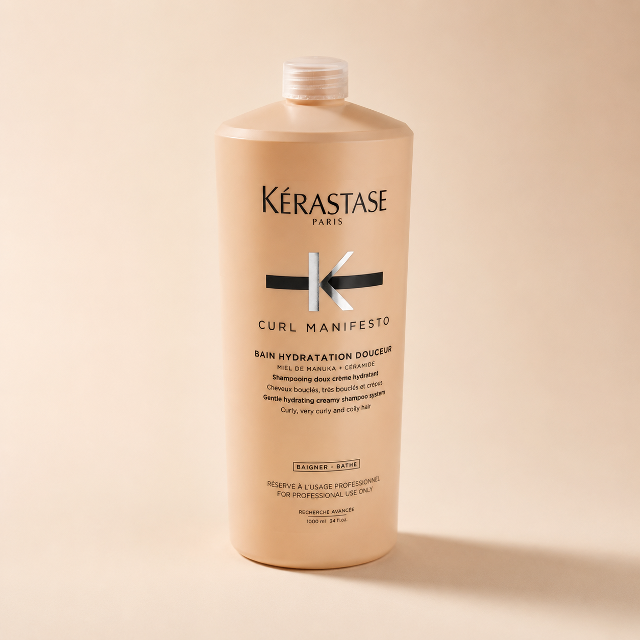 Kerastase Curl Manifesto Bain Hydratation Douceur Shampoo 1 Litre (1000mL)