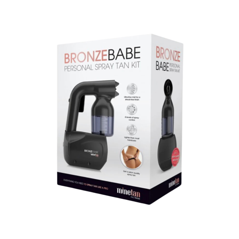 MineTan Bronze Babe Home Spray Tan Kit - Black