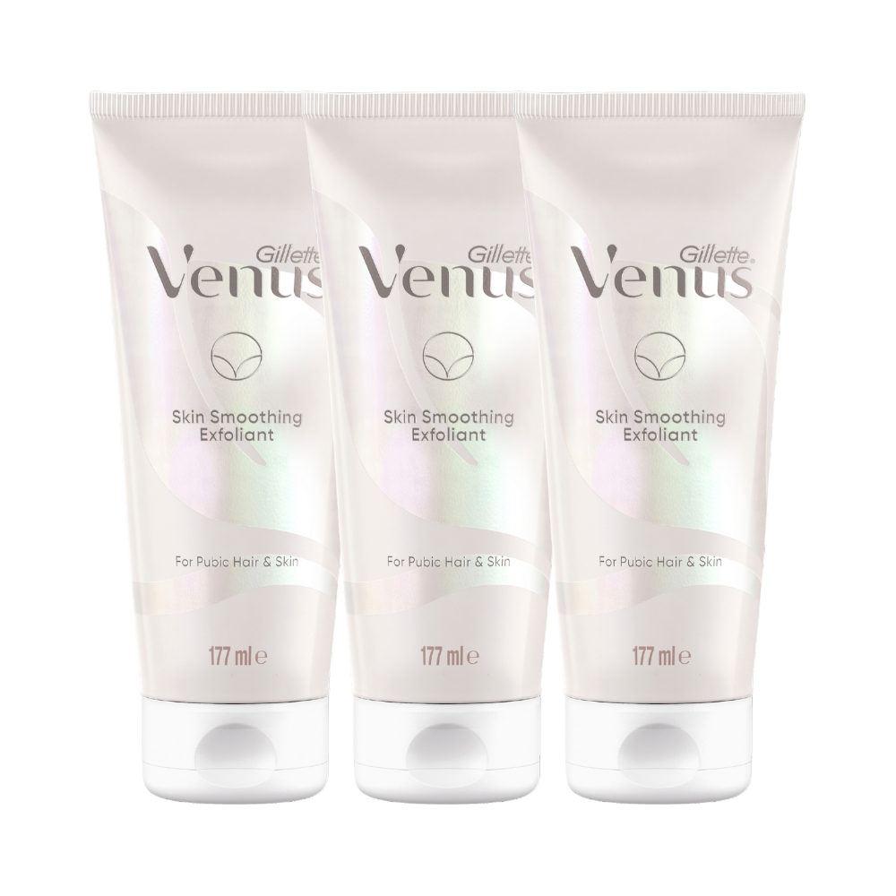 3 x Gillette Venus Skin Smoothing Exfoliant 177mL