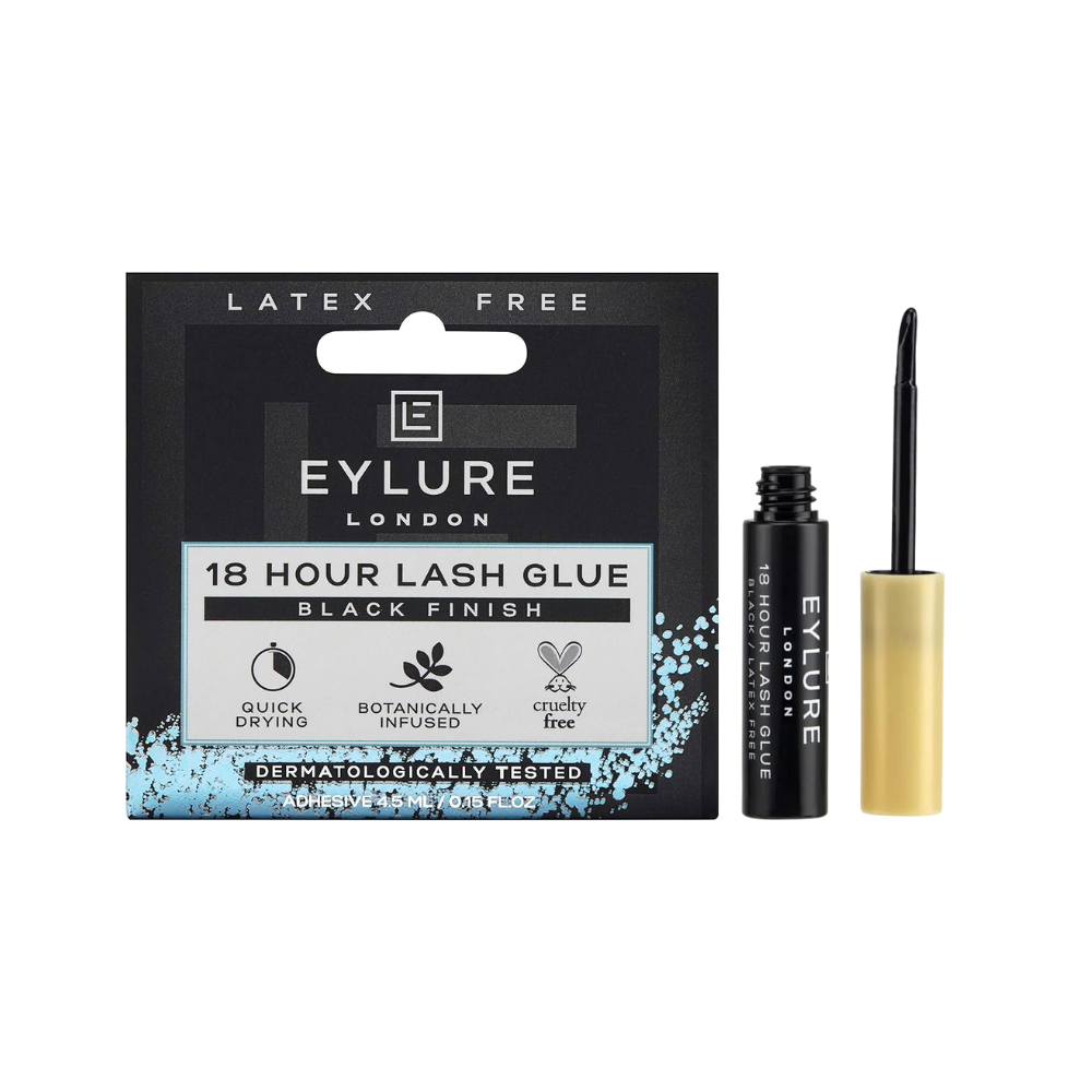 6 x Eylure London 18 Hour Lash Glue 4.5mL - Black Finish