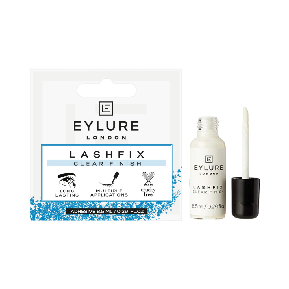 6 x Eylure London Lash Fix 8.5mL - Clear Finish