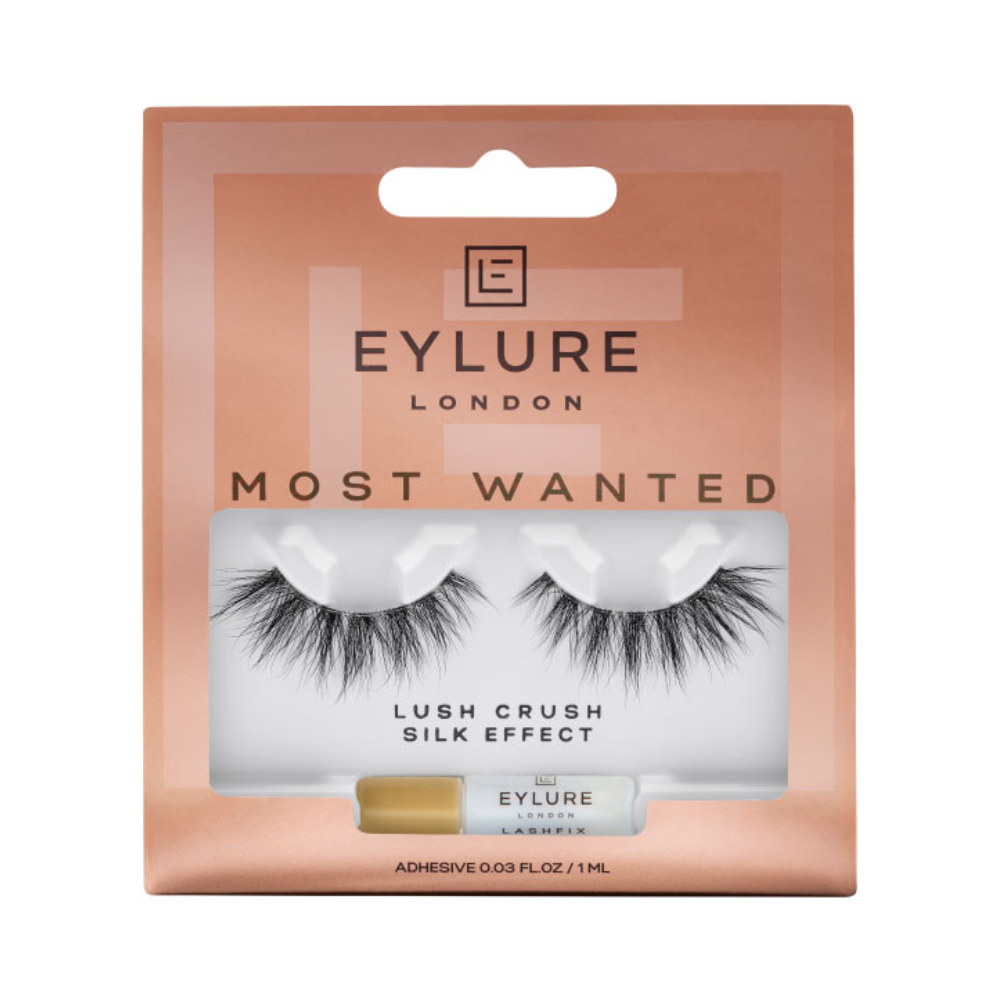 6 x Eylure London Most Wanted Lashes - Lush Crush