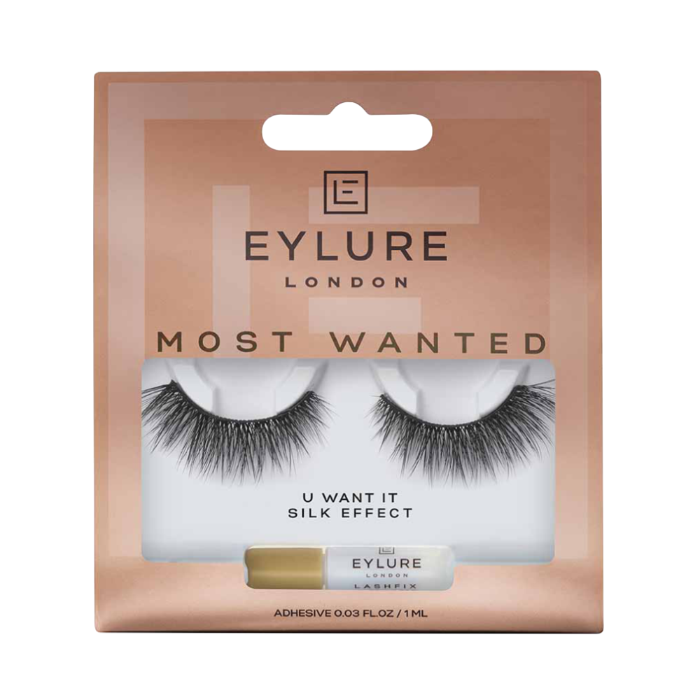 6 x Eylure London Most Wanted Lashes - U Want It