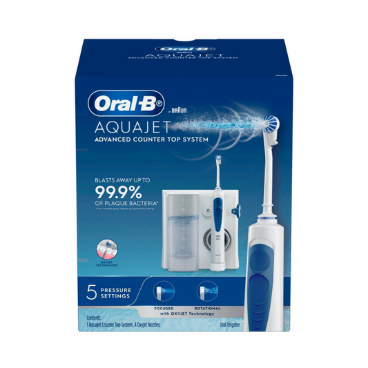 Oral-B Aquajet Advanced Countertop System Irrigator Water Flosser