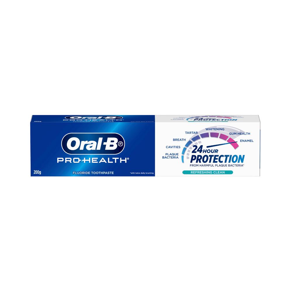 12 x Oral-B Pro-Health 24 Hour Protection Refreshing Clean Toothpaste 200g