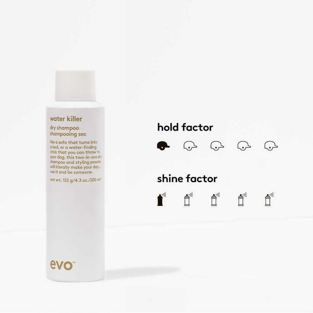 Evo Water Killer Dry Shampoo 200mL