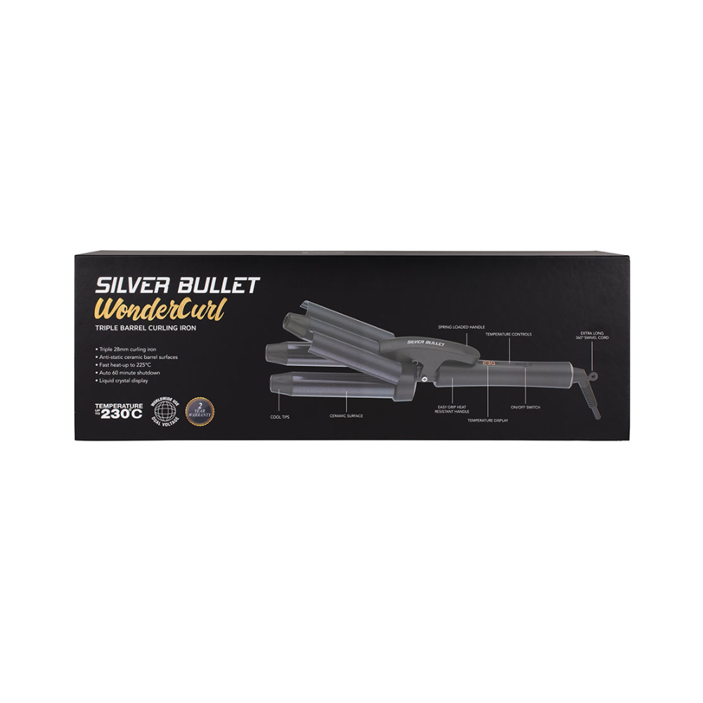 Silver Bullet WonderCurl Triple Barrel Curler