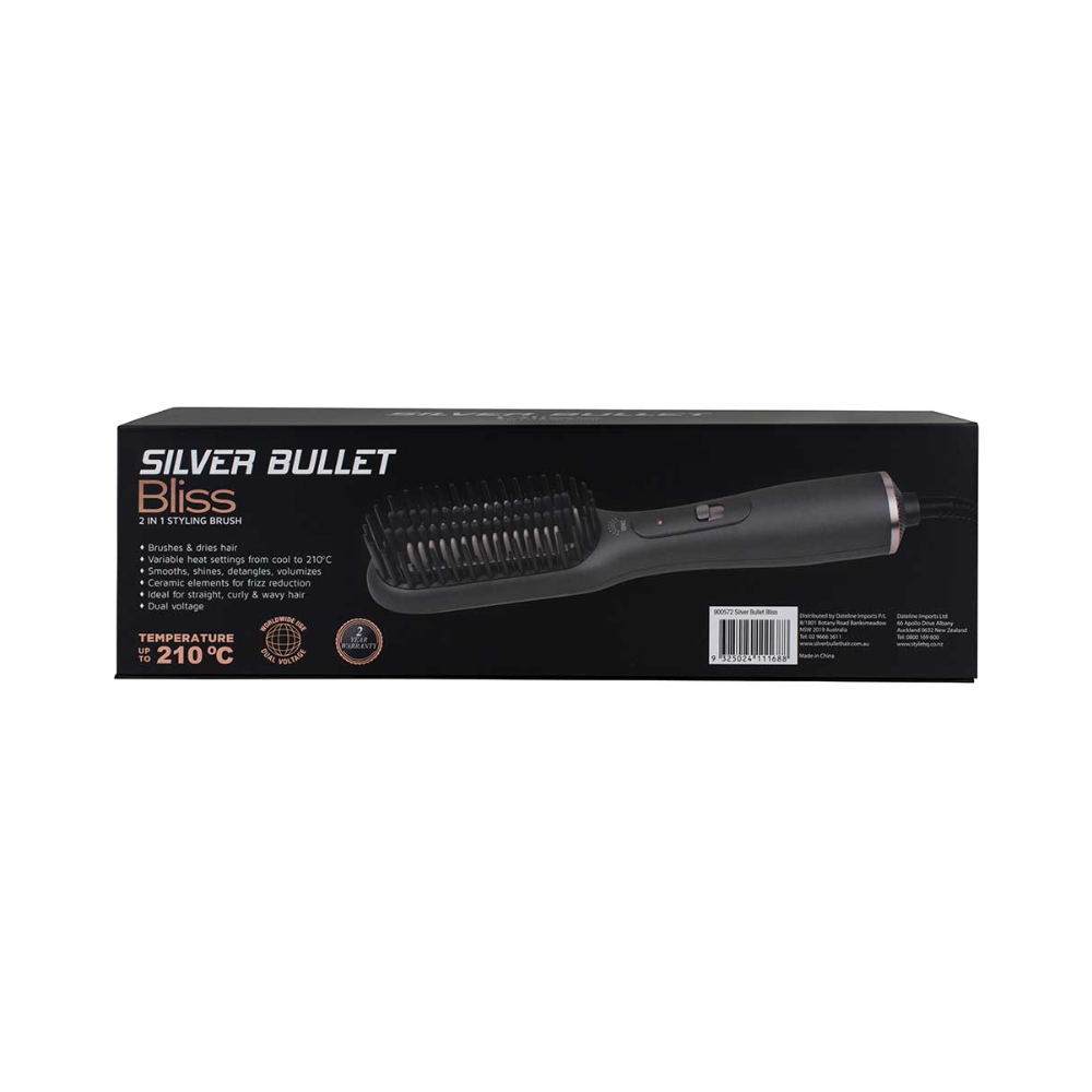 Silver Bullet Bliss 2 in 1 Styling Hot Air Brush