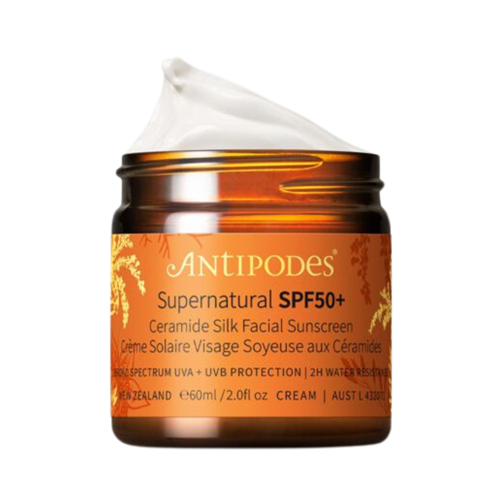 Antipodes Supernatural SPF50+ Ceramide Silk Sunscreen 60mL