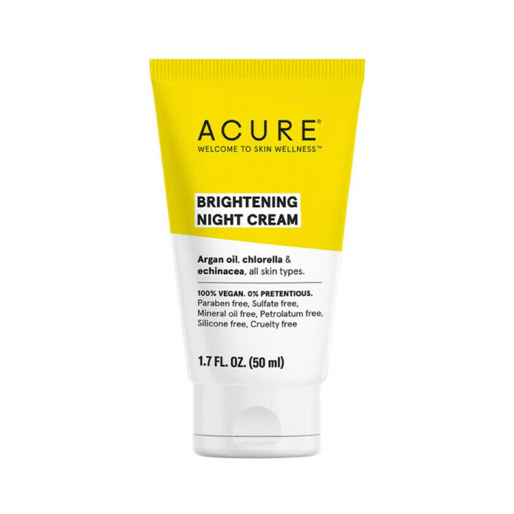 2 x ACURE Brightening Night Cream 50mL