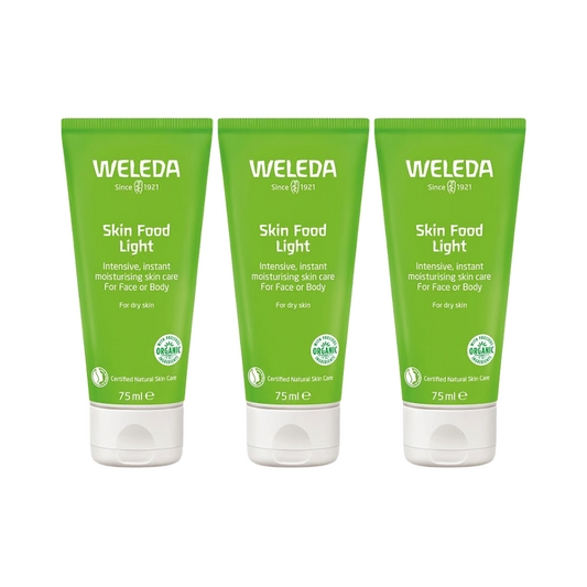 3 x Weleda Skin Food Light 75mL