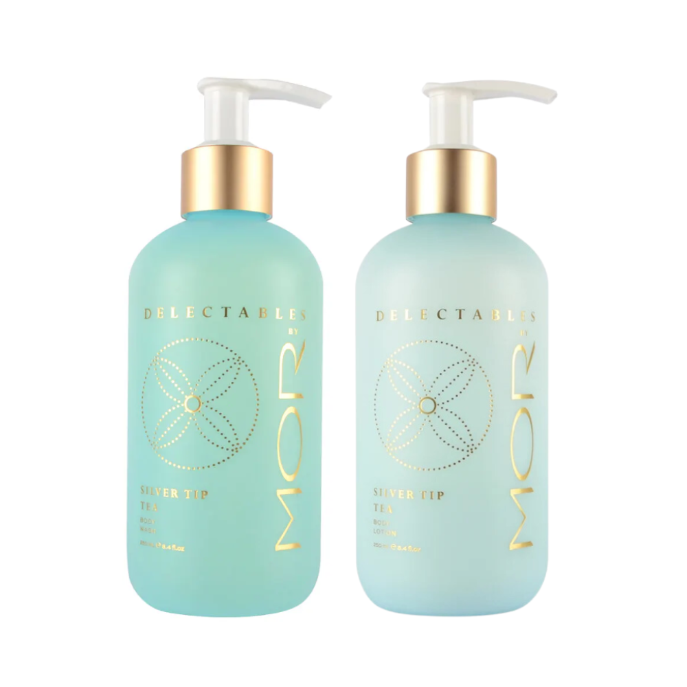 MOR Delectables Body Wash & Lotion 250mL Duo - Silver Tip Tea