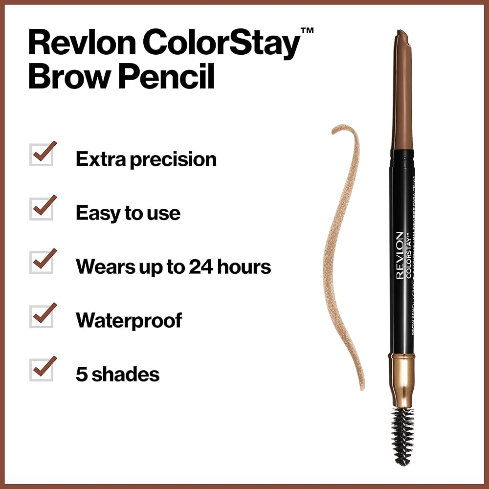 Revlon ColorStay Brow Pencil 0.35g - 220 Dark Brown