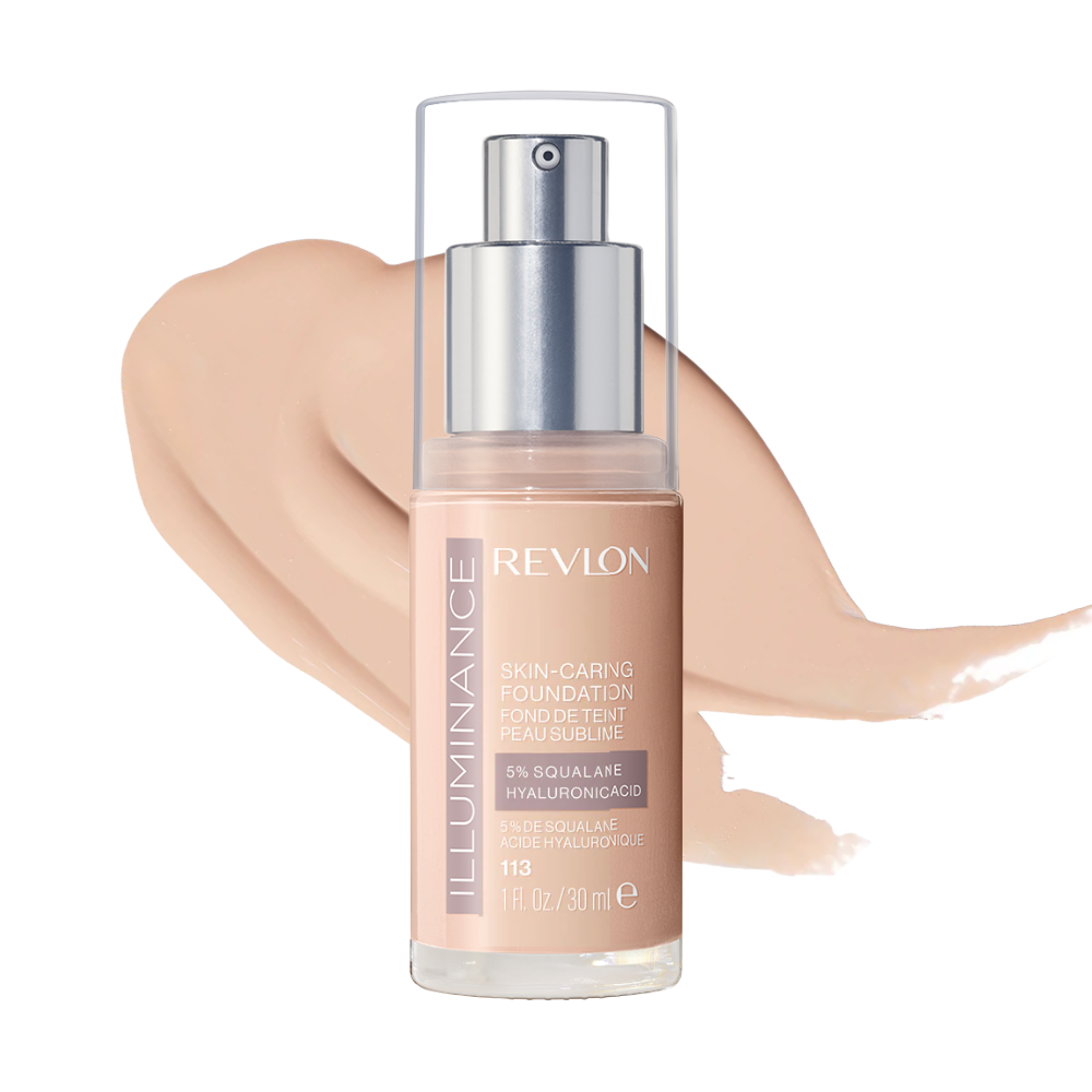 2 x Revlon Illuminance Skin-Caring Foundation 30mL - 113 Ivory Beige