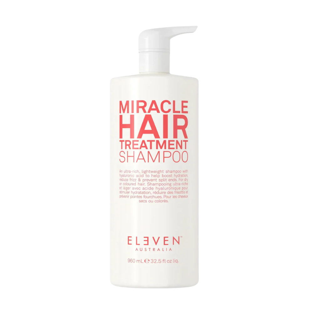 Eleven Australia Miracle Hair Treatment Shampoo & Conditioner 960mL Duo