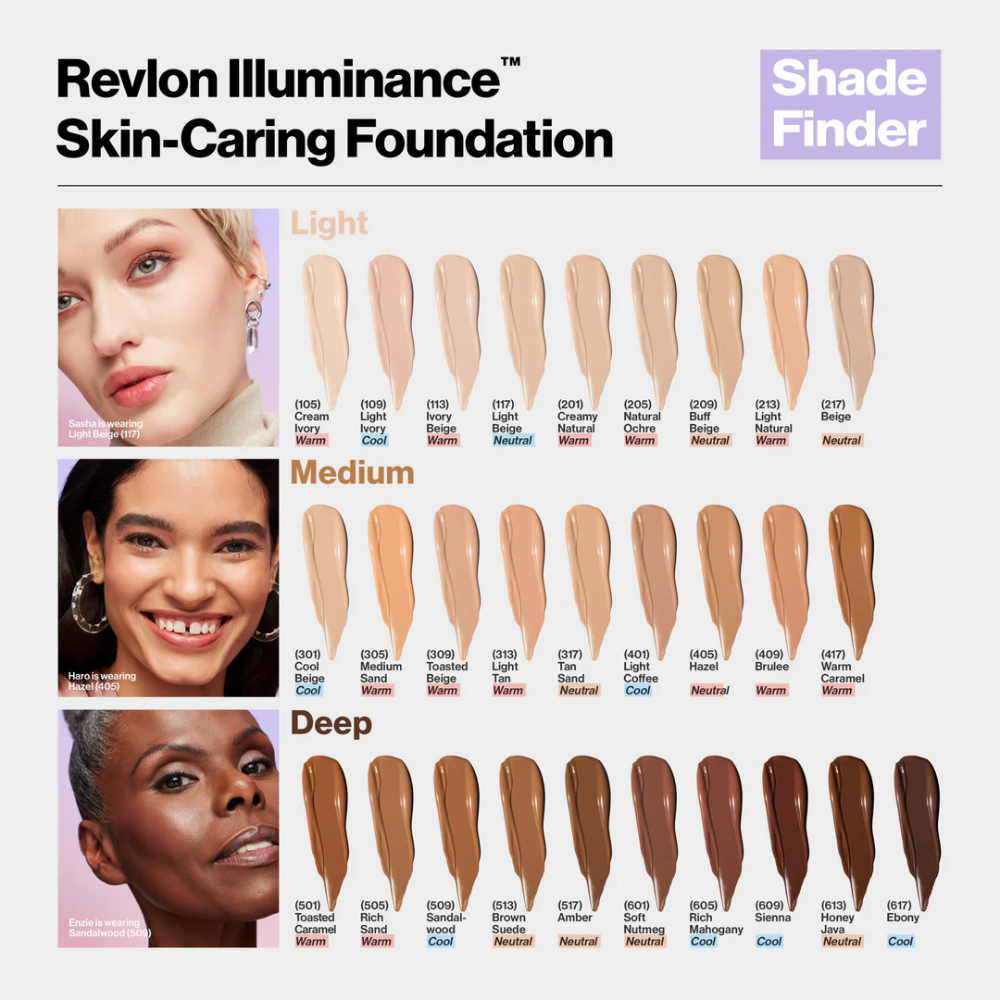 Revlon Illuminance Skin-Caring Foundation 30mL - 209 Buff Beige