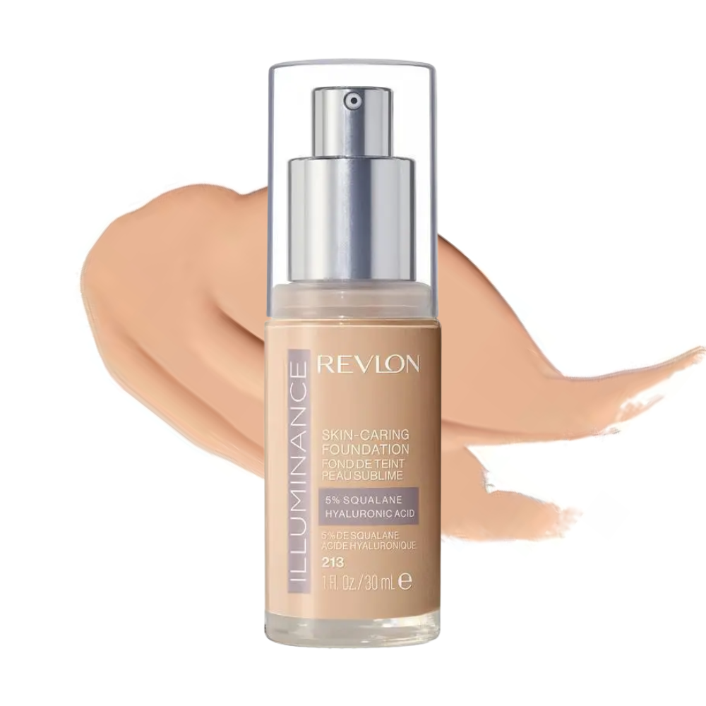 2 x Revlon Illuminance Skin-Caring Foundation 30mL - 213 Light Natural