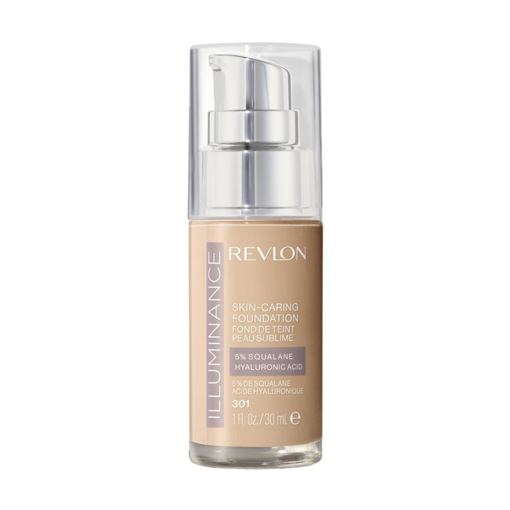2 x Revlon Illuminance Skin-Caring Foundation 30mL - 301 Cool Beige