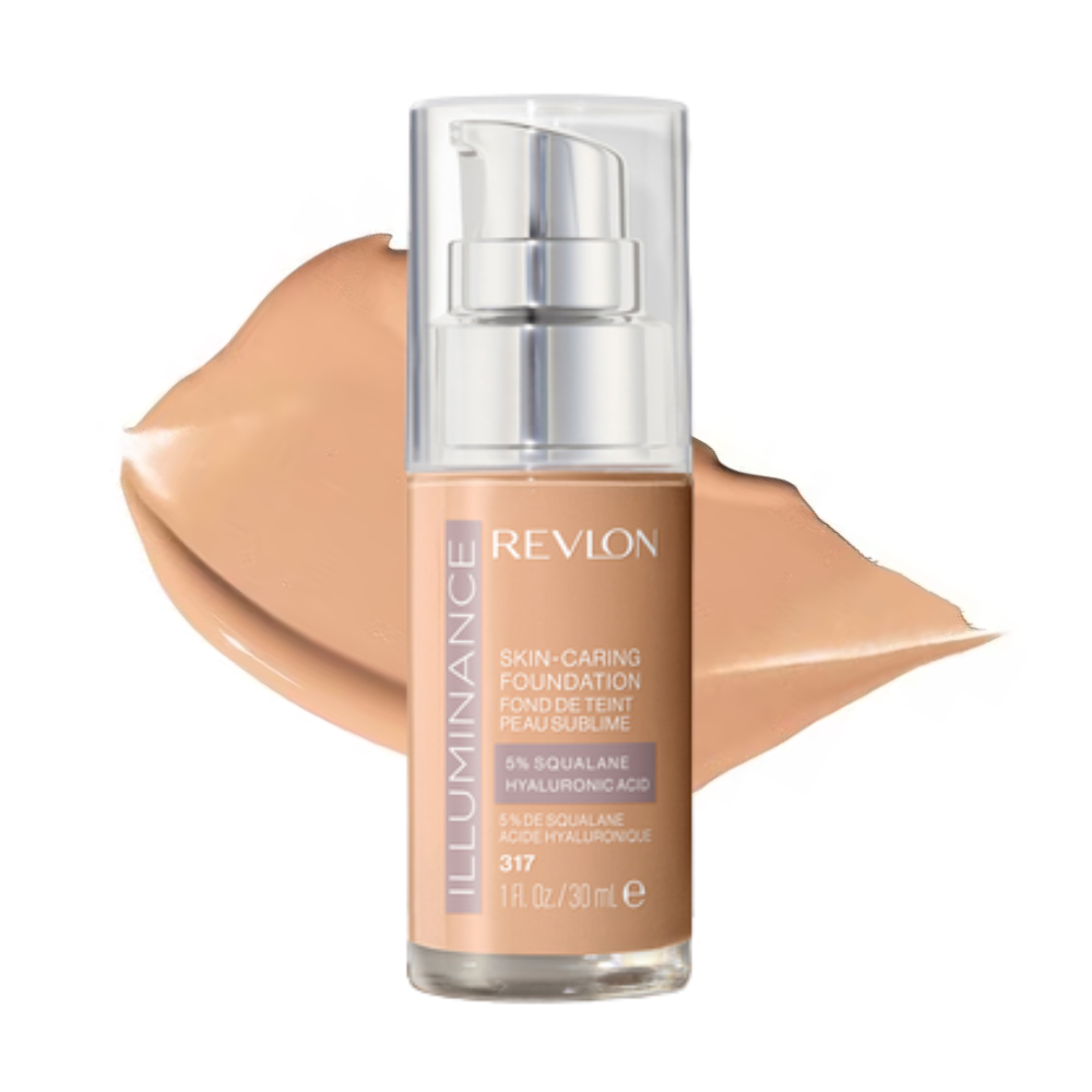 2 x Revlon Illuminance Skin-Caring Foundation 30mL - 313 Light Tan