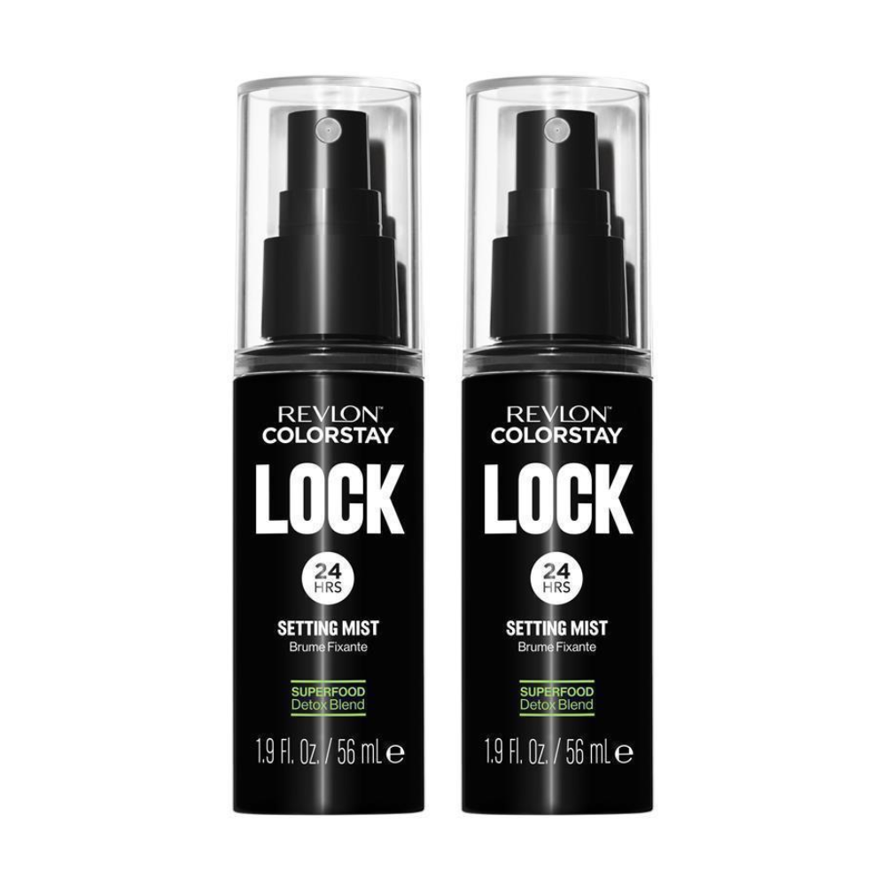2 x Revlon Revlon Colorstay Lock 24HR Setting Mist 56mL