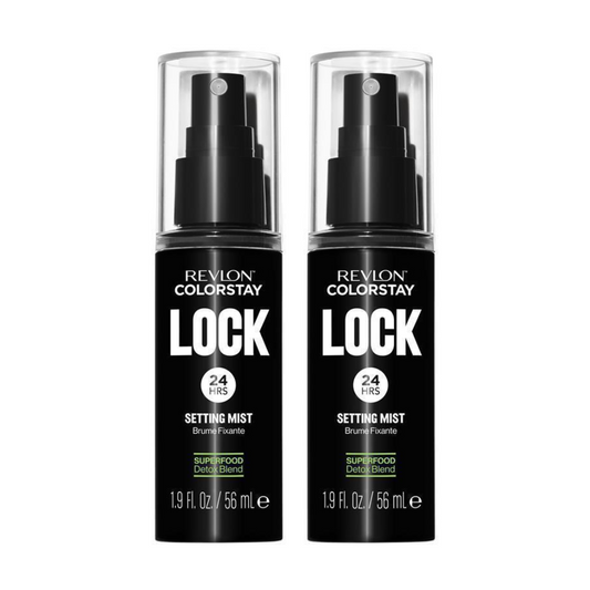 2 x Revlon Revlon Colorstay Lock 24HR Setting Mist 56mL