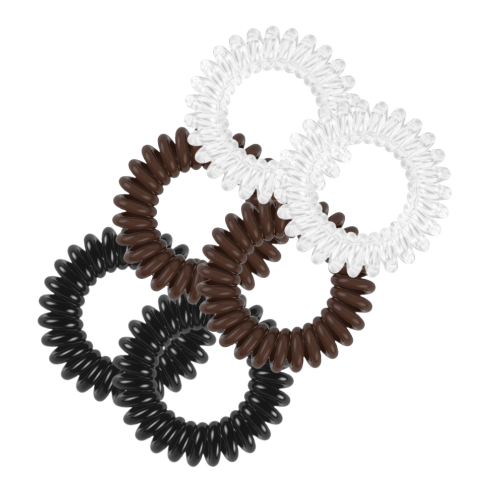Invisibobble Power Performance Spiral Hair Ties 6Pk - Simply The Best