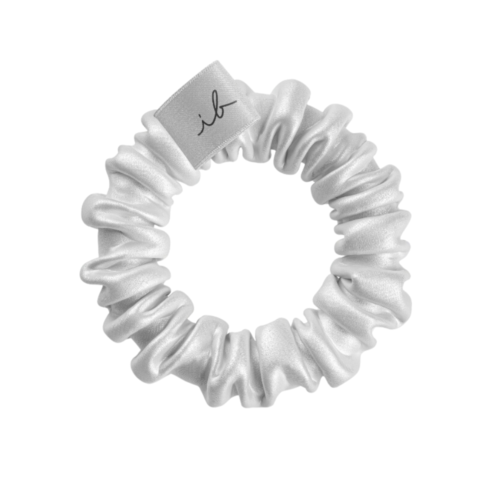 Invisibobble Sprunchie Slim Spiral Scrunchie 2Pk - Bella Chrome