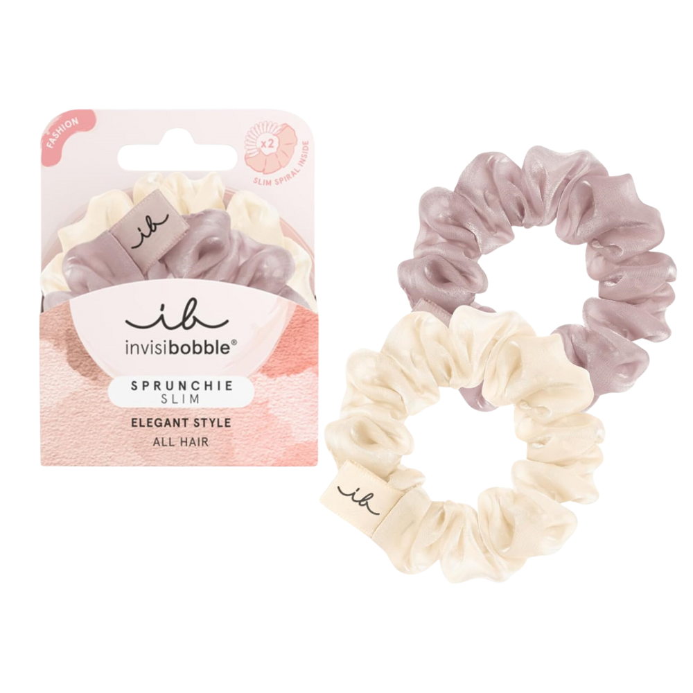 Invisibobble Sprunchie Slim Spiral Scrunchie 2Pk - Hairiffic