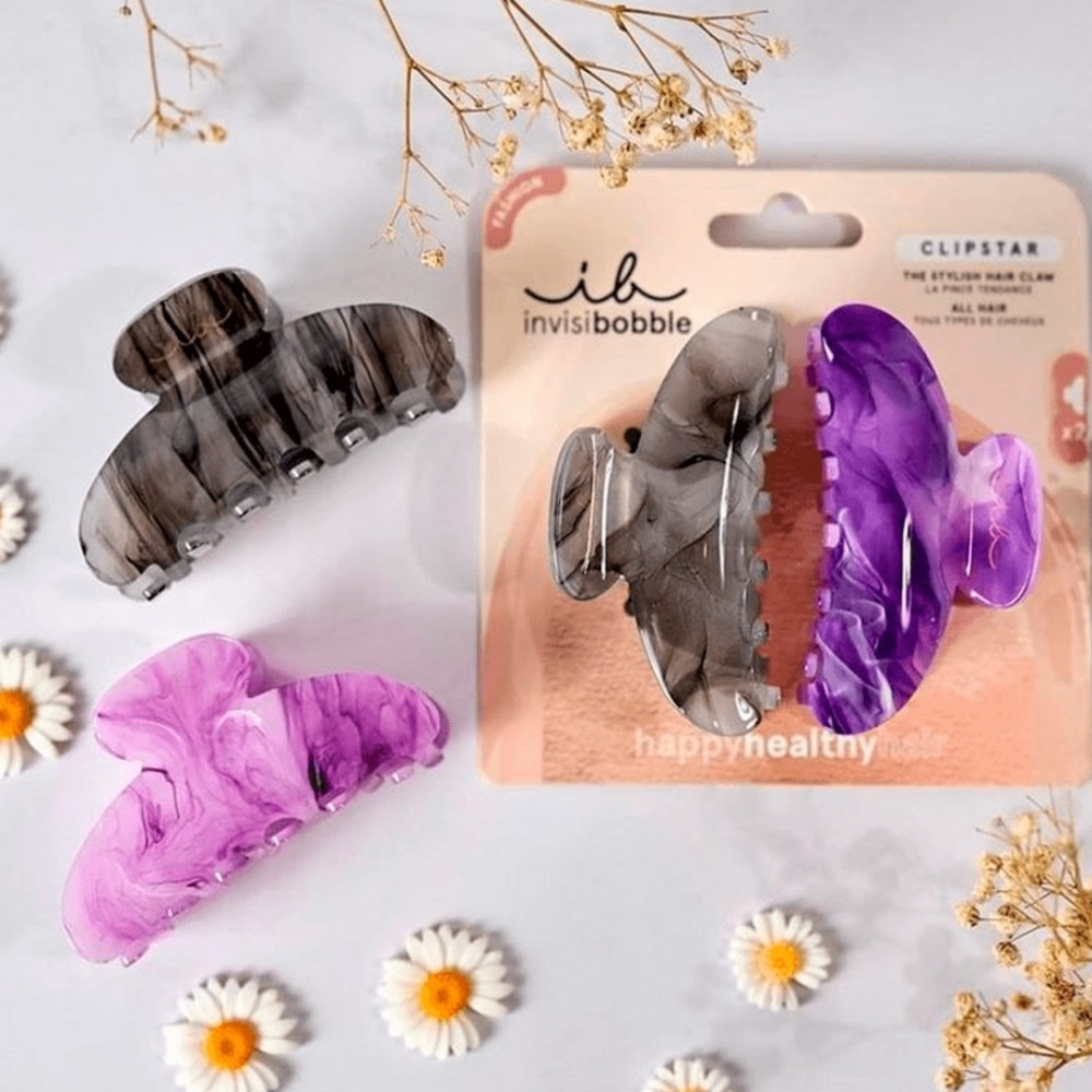 Invisibobble Clipstar Hair Claw Clip 2Pk - My Rainboo