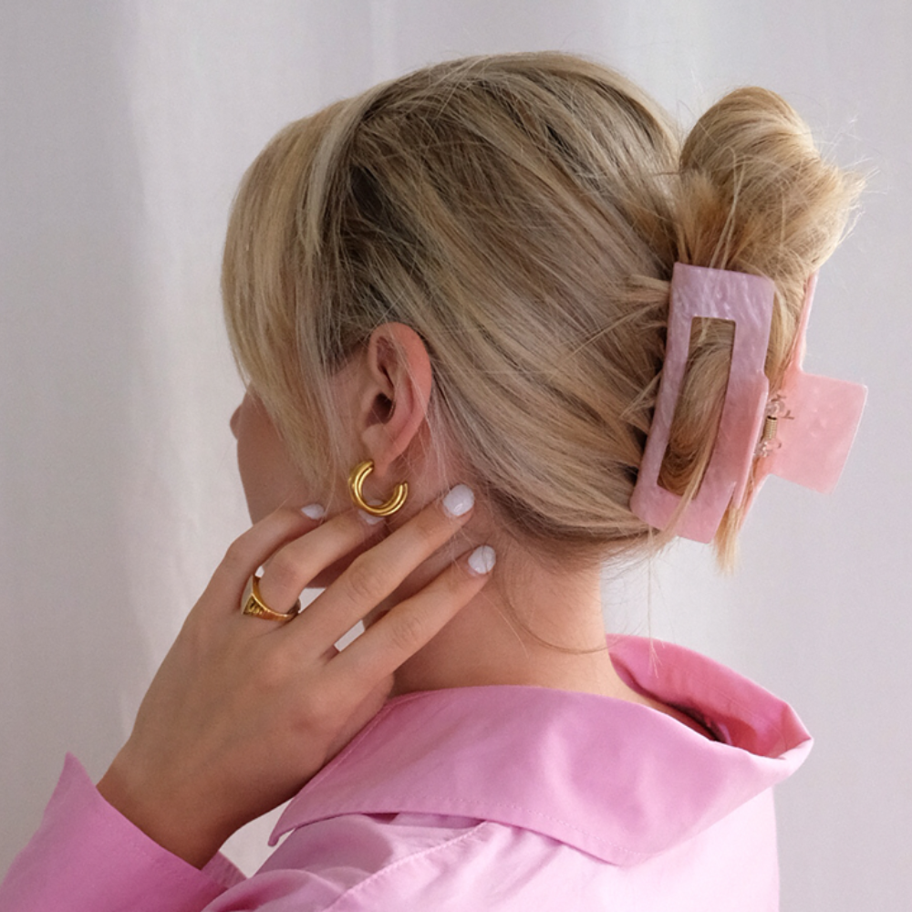 Invisibobble Clipstar Hair Claw Clip 2Pk - Eclipse Glossy