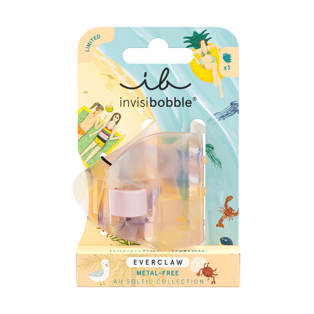 Invisibobble Everclaw Au Soleil Metal Free Claw Hair Clip - Summer Glow