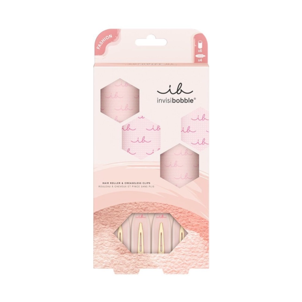 Invisibobble Volumize Me Velcro Rollers & Clips Set 10Pc