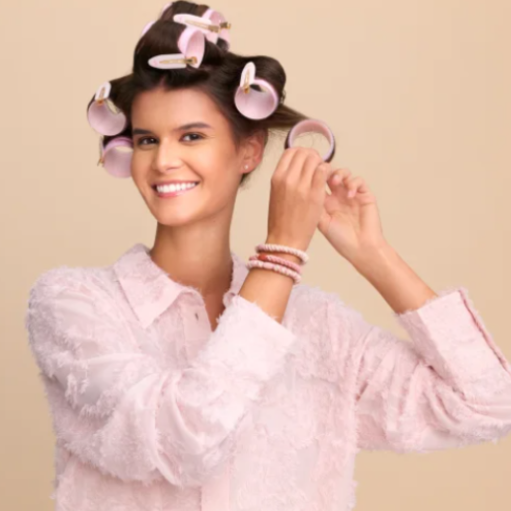 Invisibobble Volumize Me Velcro Rollers & Clips Set 10Pc