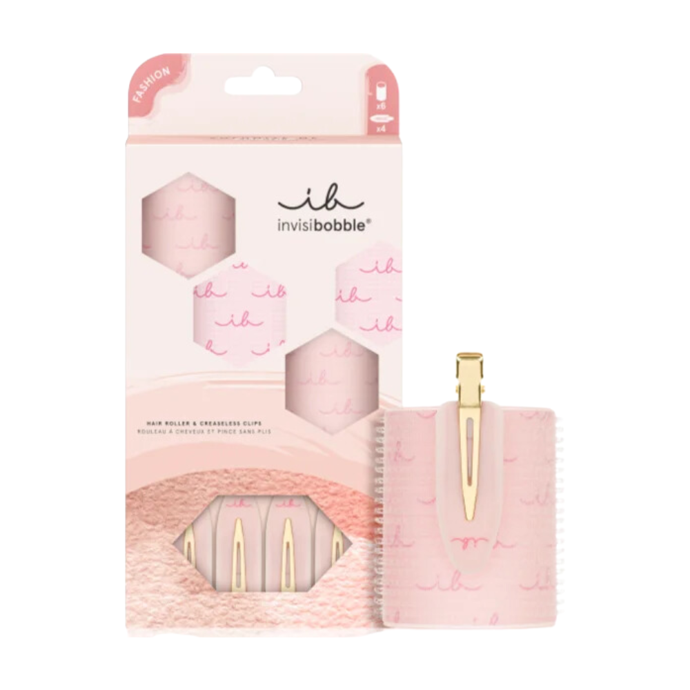 Invisibobble Volumize Me Velcro Rollers & Clips Set 10Pc