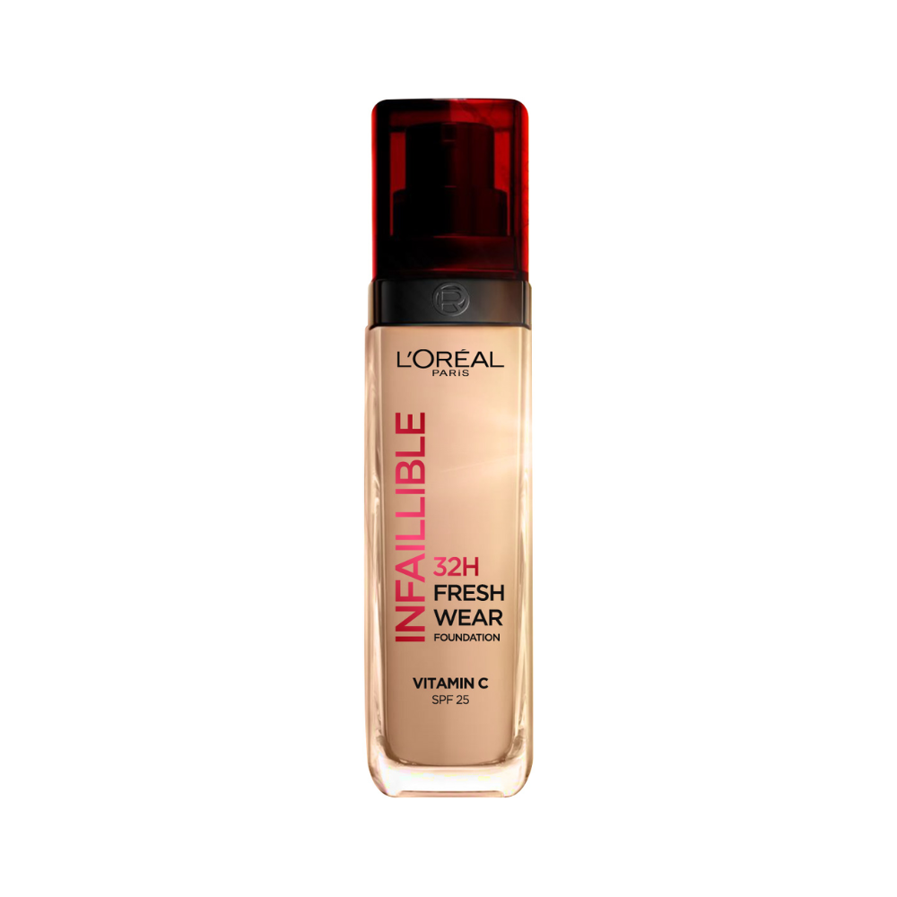 3 x L'Oreal Paris Infaillible 32H Fresh Wear Liquid Foundation 30mL - 145