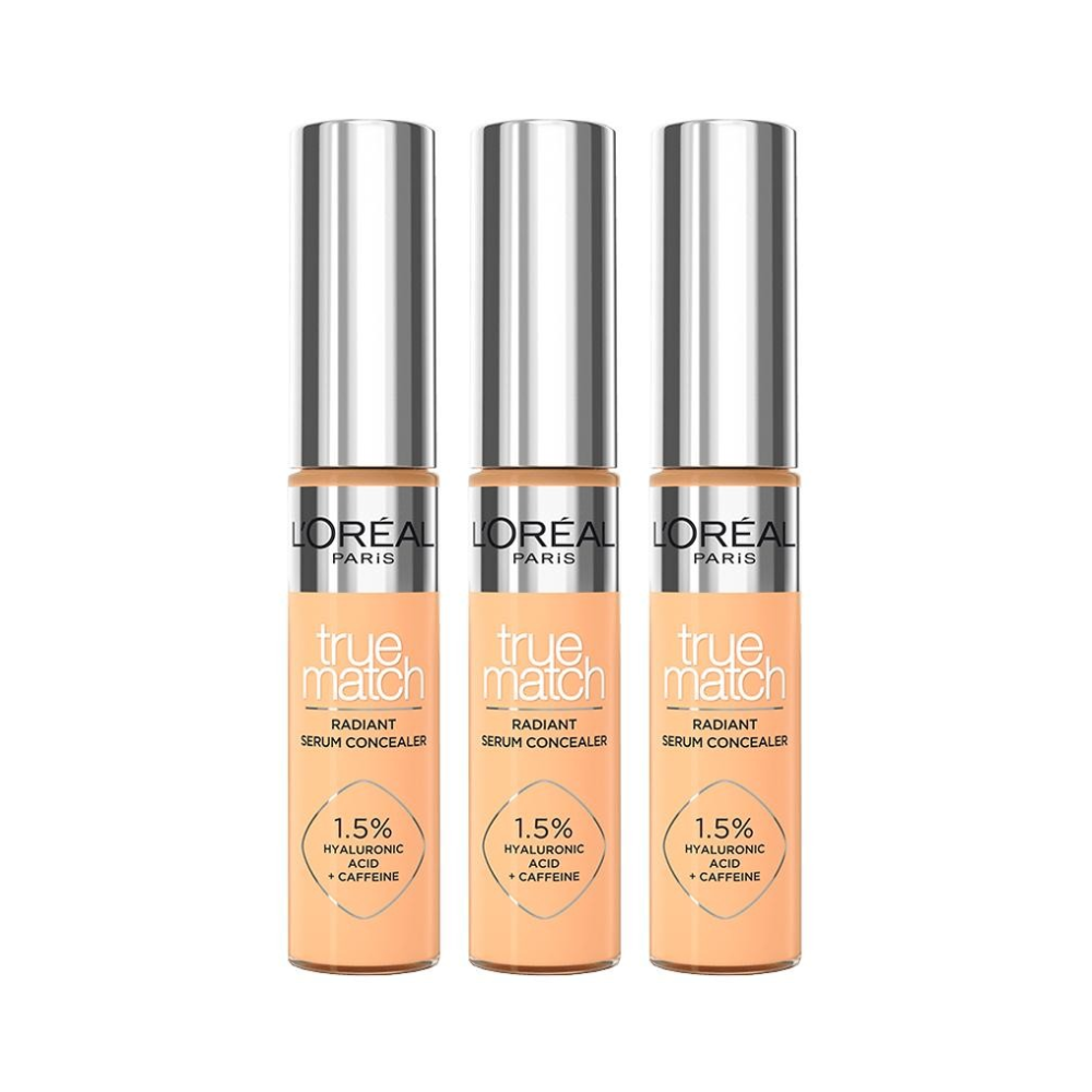 3 x L'Oreal Paris True Match Radiant Serum Concealer 11mL - 5D