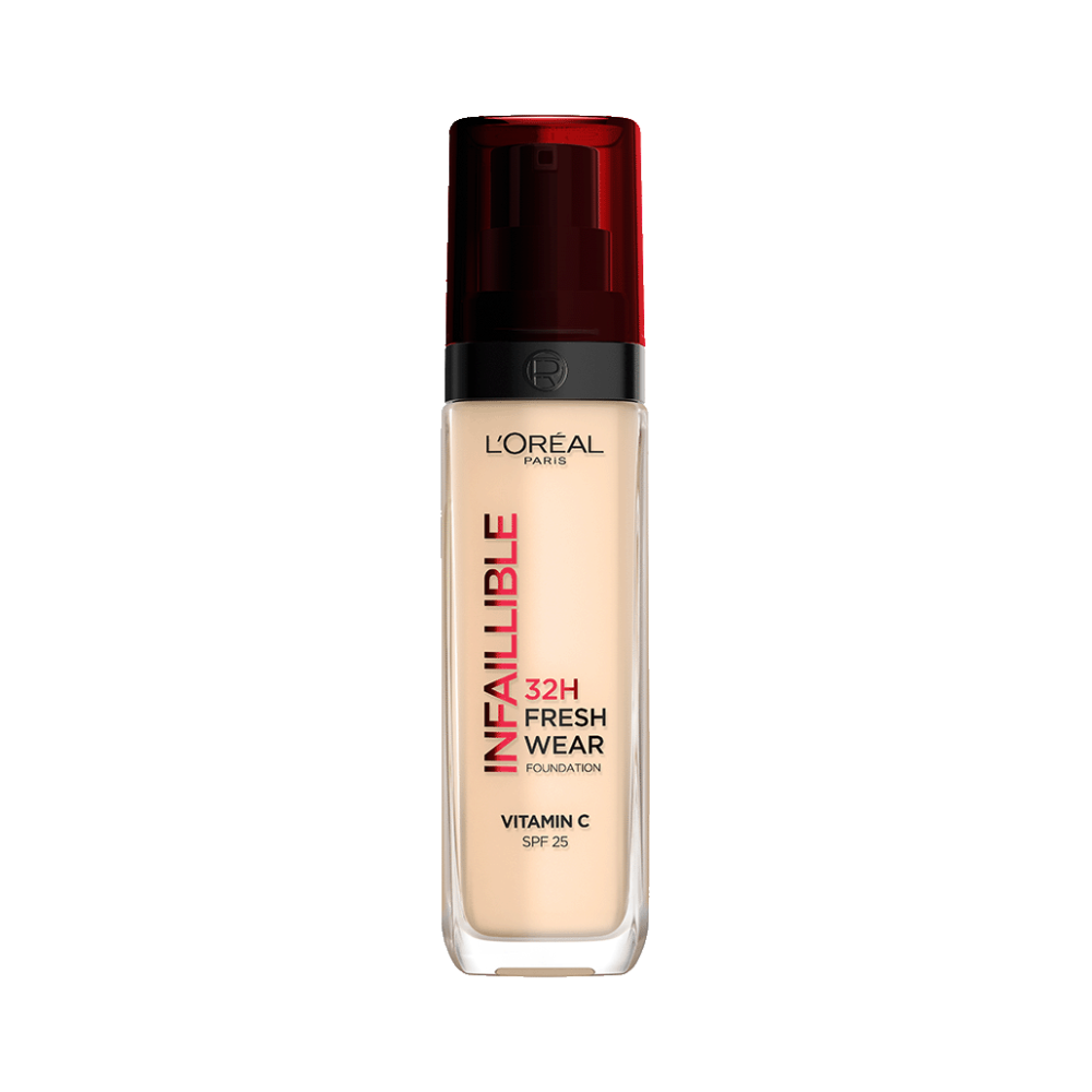 3 x L'Oreal Paris Infaillible 32H Fresh Wear Liquid Foundation 30mL - 120 Golden Vanilla